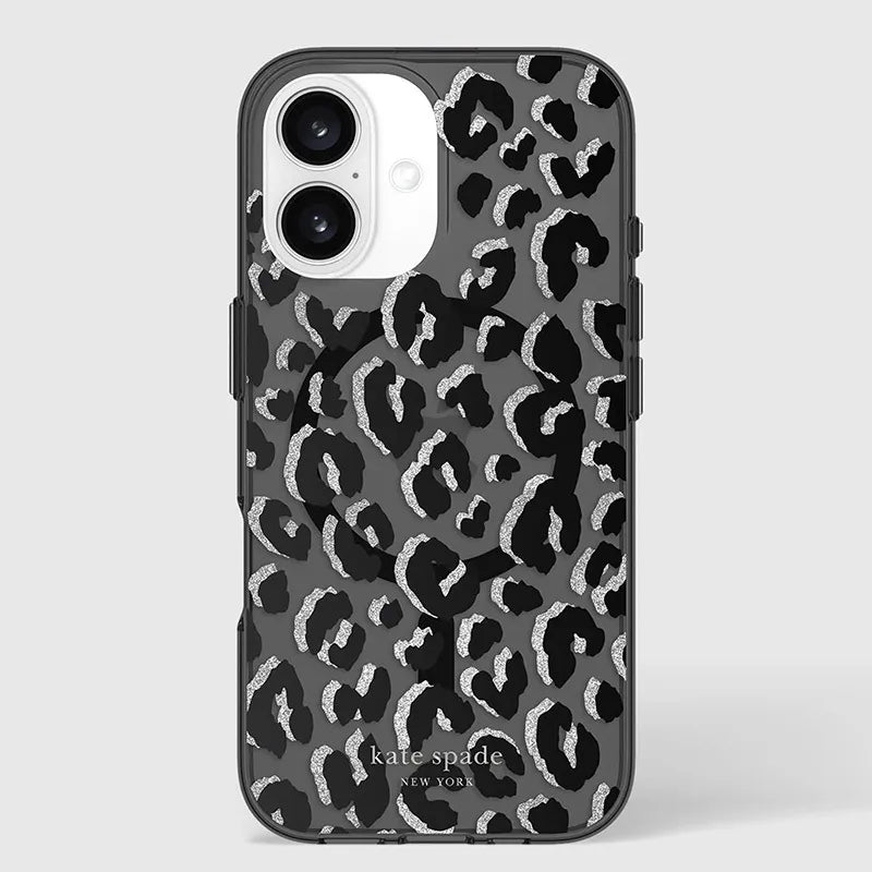 Kate Spade New York Protective MagSafe – dėklas iPhone 16 (City Leopard)