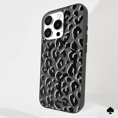 Kate Spade New York Protective MagSafe – dėklas iPhone 16 Pro (City Leopard)