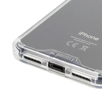 Krusell Kivik Pro dangtelis - dėklas, skirtas „iPhone X“ (permatomas)