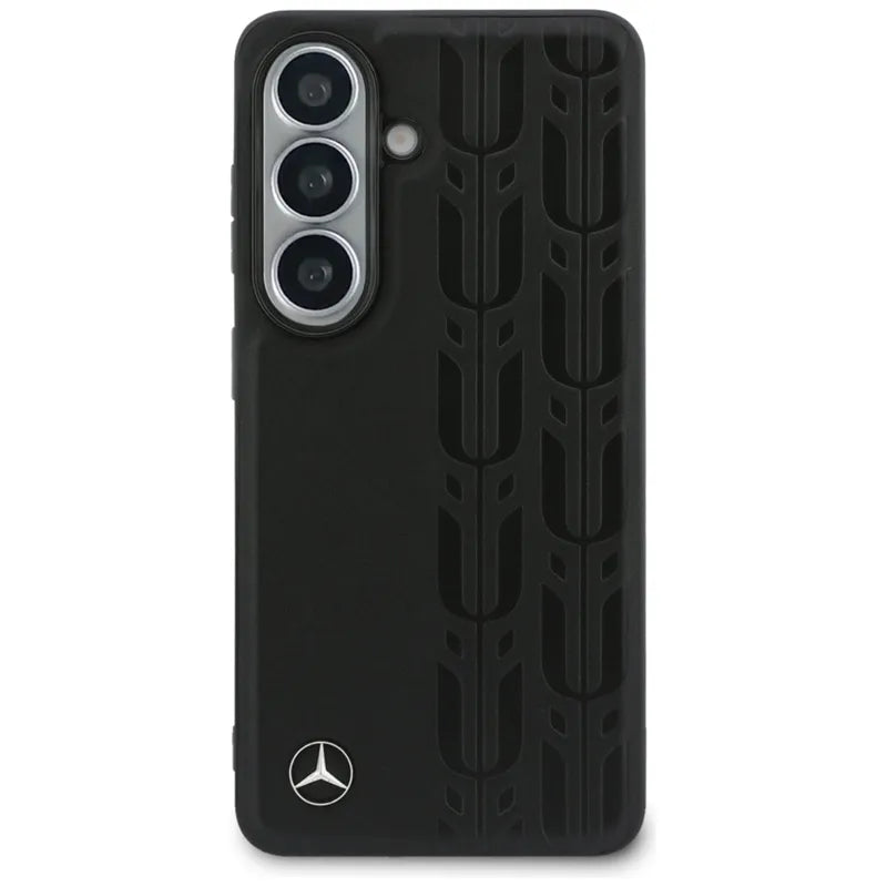 Mercedes Laurel Leaves MagSafe dėklas, skirtas Samsung Galaxy S26 (Juodas)