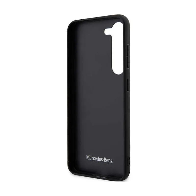 „Mercedes Leather Urban Line“ dėklas – Samsung Galaxy S23 FE (juodas)