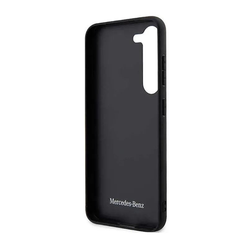 Mercedes Leather Urban Line – dėklas Samsung Galaxy S23+ (raudonas)