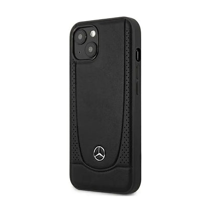 Mercedes Leather Urban Line – Dėklas, skirtas iPhone 14 Plus (juodas)