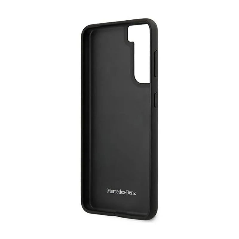 Mercedes Leather Urban Line – dėklas, skirtas „Samsung Galaxy S21+“ (raudonas)