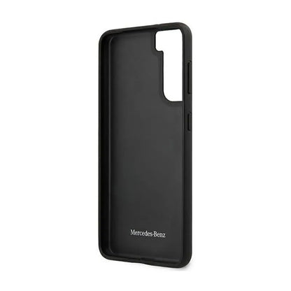 Mercedes Leather Urban Line – dėklas, skirtas „Samsung Galaxy S21+“ (raudonas)