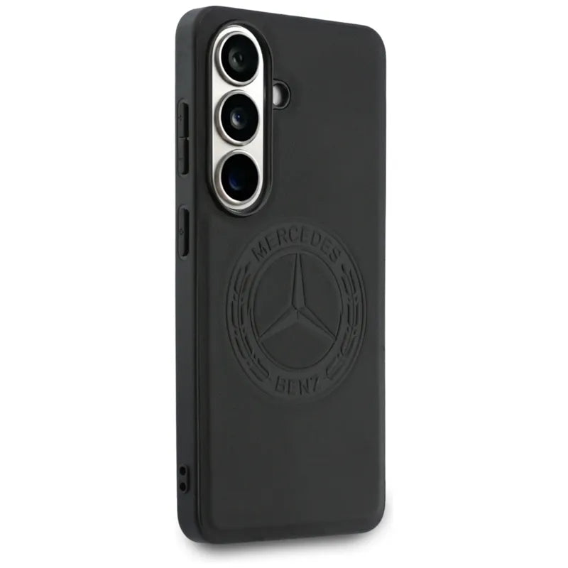 Mercedes Vintage Logo MagSafe - Samsung Galaxy S26 dėklas (juodas)