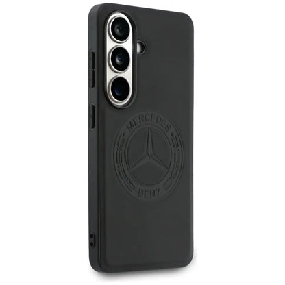 Mercedes Vintage Logo MagSafe - Samsung Galaxy S26 dėklas (juodas)