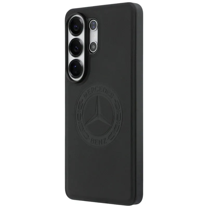 Mercedes Vintage Logo MagSafe - "Samsung Galaxy S26 Ultra" dėklas (juodas)