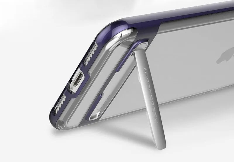 Mercury Dream Bumper – dėklas, skirtas „Samsung Galaxy S9“ su metaliniu stovu (auksinis)