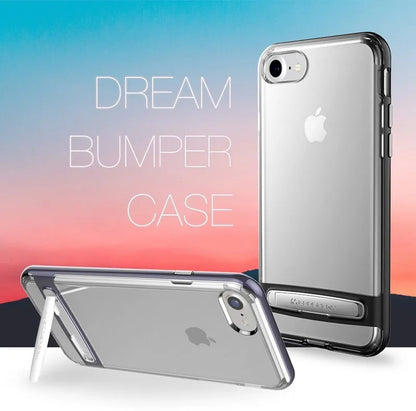 Mercury Dream Bumper – dėklas, skirtas „Samsung Galaxy S9“ su metaliniu stovu (auksinis)