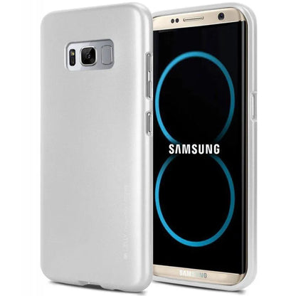 Mercury I-Jelly – dėklas Samsung Galaxy S8 (sidabrinis)