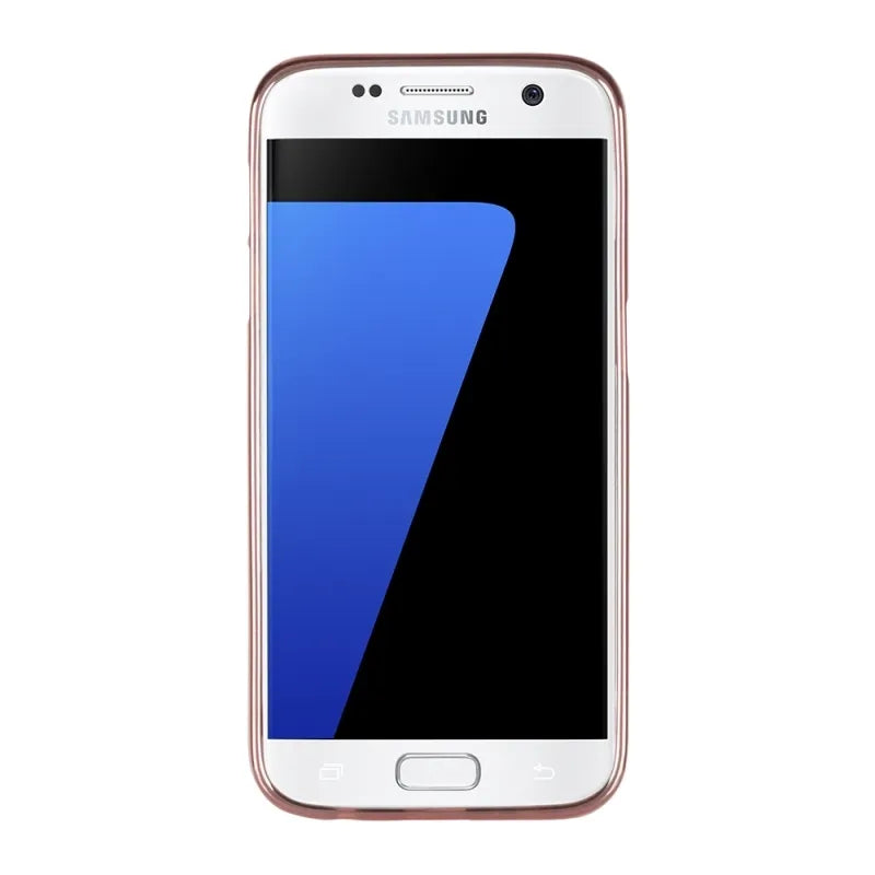 Mercury RING2 - dėklas Samsung Galaxy S7 Edge (rožinio aukso spalvos)