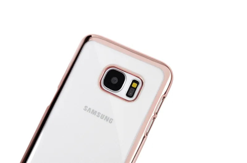 Mercury RING2 - dėklas Samsung Galaxy S7 Edge (rožinio aukso spalvos)