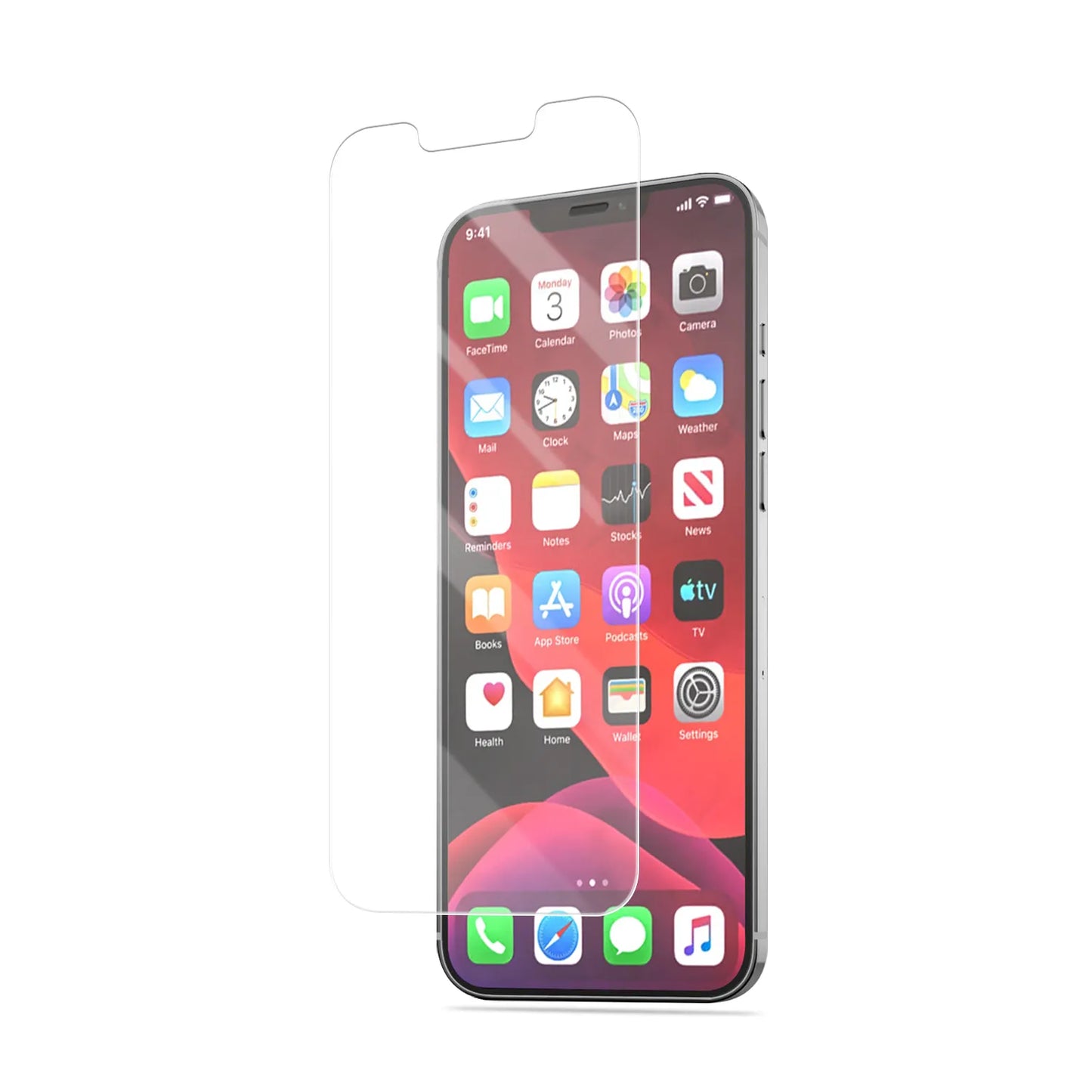 Mocolo 2.5D Clear Glass – apsauginis stiklas iPhone 13 Pro Max telefonui