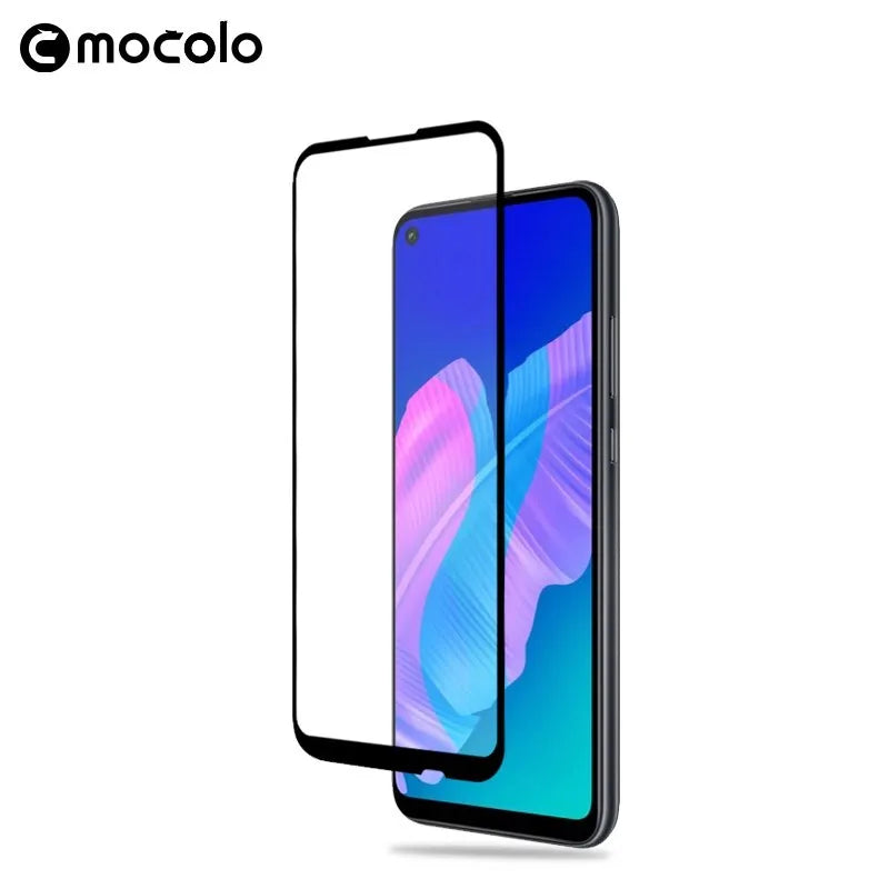 Mocolo 2.5D "Full Glue" apsauginis stiklas, skirtas Huawei P40 Lite E
