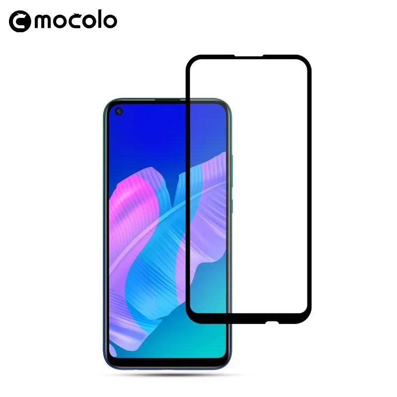 Mocolo 2.5D "Full Glue" apsauginis stiklas, skirtas Huawei P40 Lite E