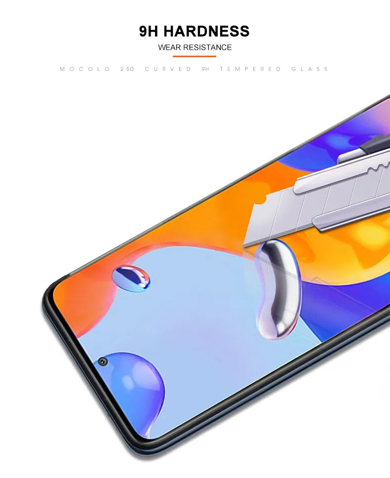 Mocolo 2.5D Full Glue Glass - Apsauginis stiklas, skirtas Xiaomi Redmi Note 11 Pro / Note 11 Pro Plus