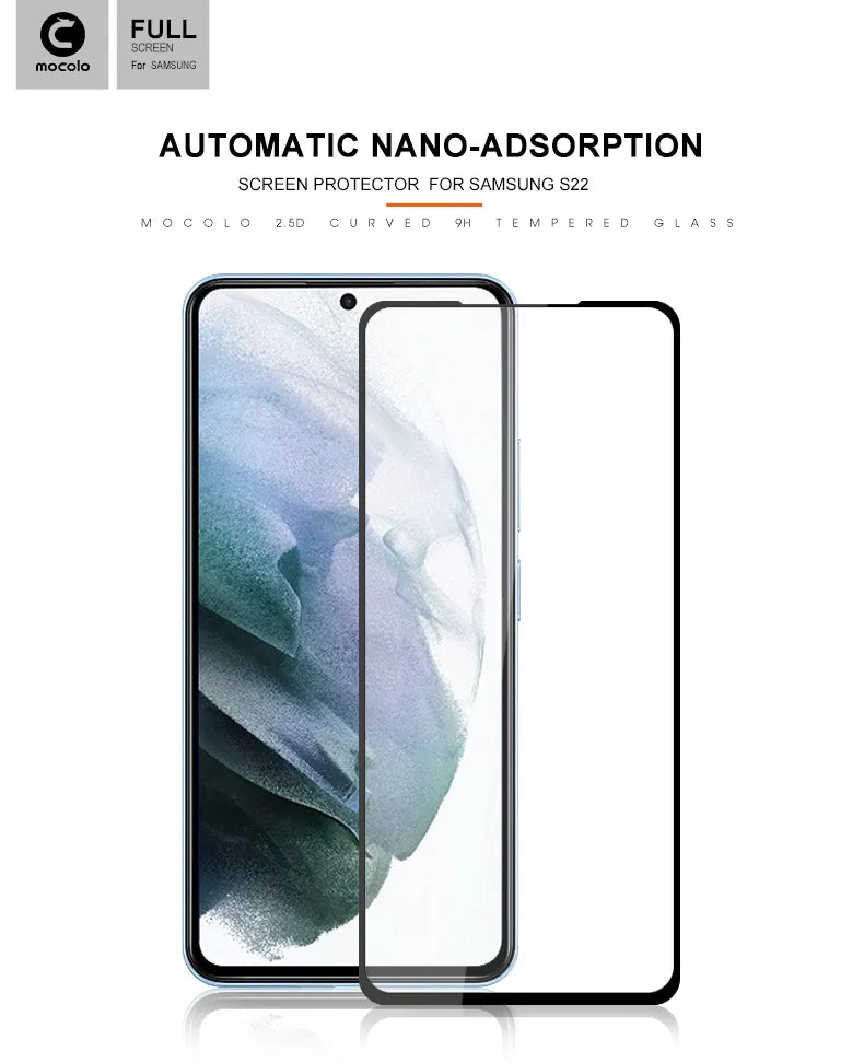 Mocolo 2.5D Full Glue Glass – Samsung Galaxy S22+ apsauginis stiklas