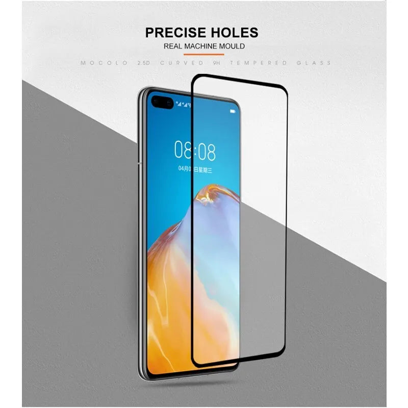 Mocolo 2.5D visiškai klijuojamas apsauginis stiklas, skirtas Huawei P40