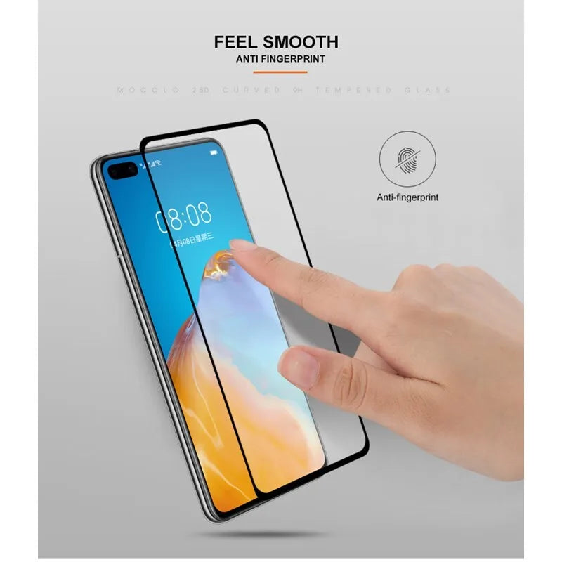 Mocolo 2.5D visiškai klijuojamas apsauginis stiklas, skirtas Huawei P40