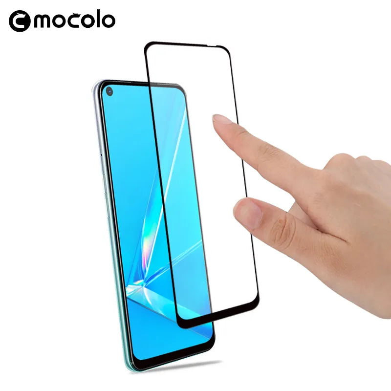 Mocolo 2.5D visos dangos apsauginis stiklas, skirtas OPPO A92