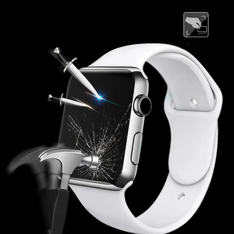 Mocolo 3D Glass Full Glue – Apsauginis stiklas, skirtas Apple Watch 7/8 41 mm ekranui