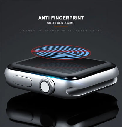 Mocolo 3D Glass Full Glue – Apsauginis stiklas, skirtas Apple Watch 7/8 41 mm ekranui