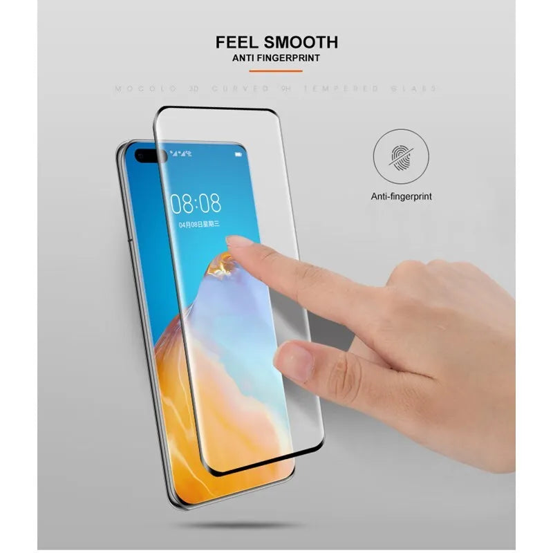Mocolo 3D Glass Full Glue – apsauginis stiklas, skirtas Huawei P40 Pro