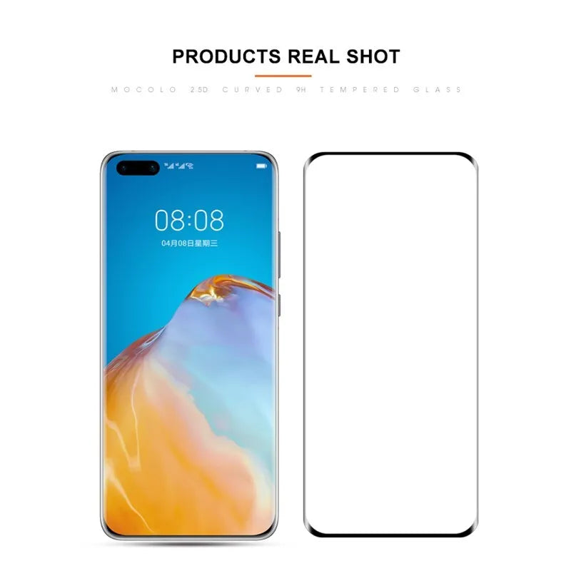 Mocolo 3D Glass Full Glue – apsauginis stiklas, skirtas Huawei P40 Pro