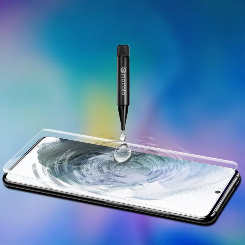 Mocolo 3D UV stiklas – UV apsauginis viso ekrano stiklas Samsung Galaxy S22+