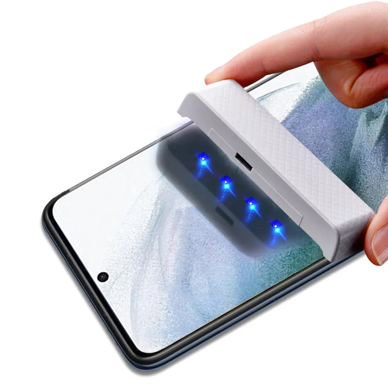 Mocolo 3D UV stiklas – UV apsauginis viso ekrano stiklas Samsung Galaxy S22+