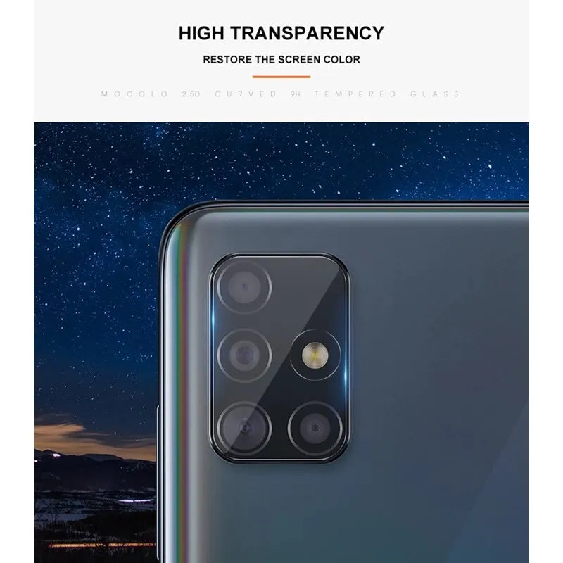 Mocolo fotoaparato objektyvo apsauginis stiklas, skirtas Samsung Galaxy A51