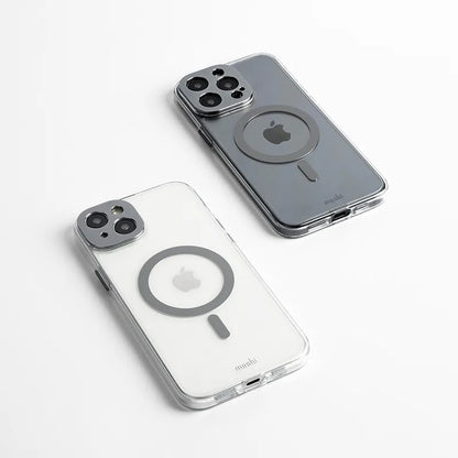 Moshi iGlaze MagSafe – dėklas „iPhone 15 Pro“ (Meteorite Gray)