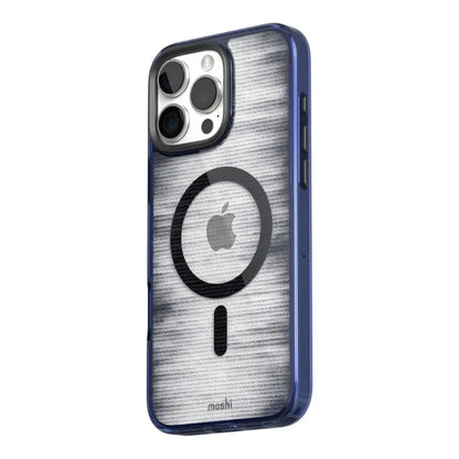 Moshi iGlaze MagSafe – dėklas „iPhone 16 Pro“ (Dusk Indigo)