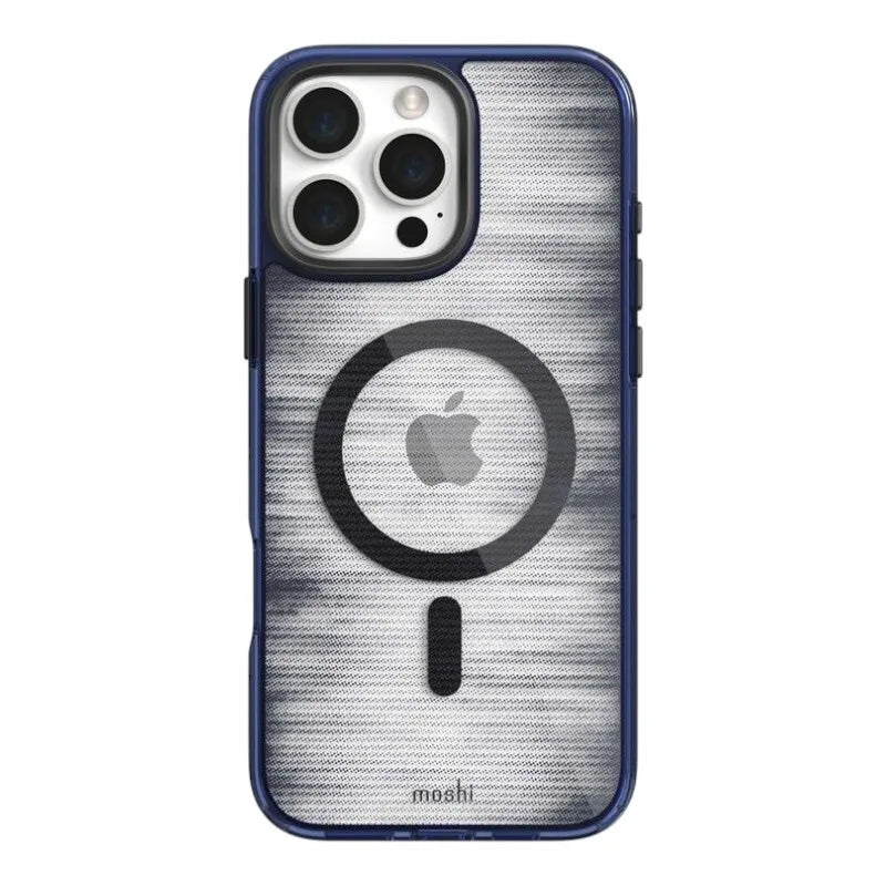 Moshi iGlaze MagSafe – dėklas „iPhone 16 Pro“ (Dusk Indigo)