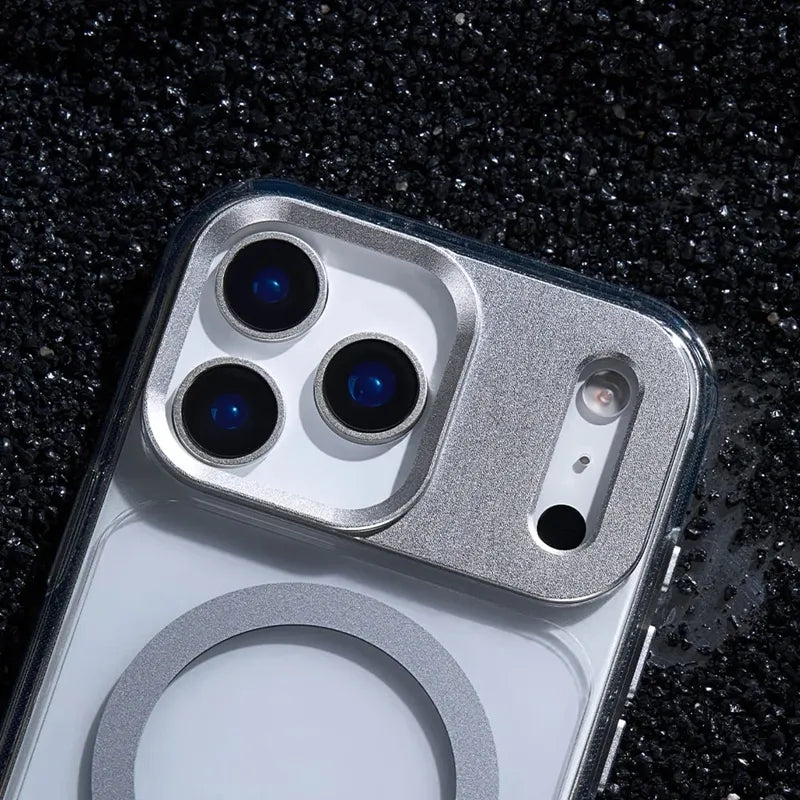 Moshi iGlaze MagSafe - Dėklas iPhone 17 Pro (Luna Silver)