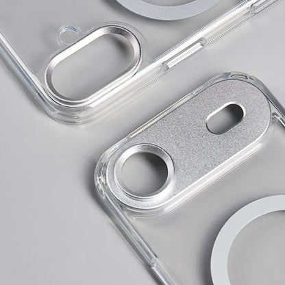 Moshi iGlaze MagSafe dėklas iPhone 17 Pro Max (Luna Silver)