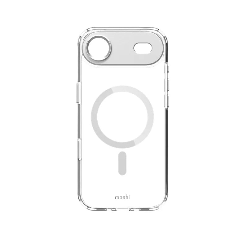 Moshi iGlaze MagSafe dėklas iPhone Air (Luna Silver)