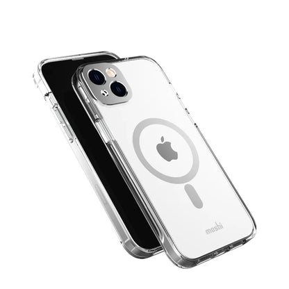 Moshi iGlaze MagSafe – dėklas skirtas „iPhone 14 Max“ (sidabrinis)