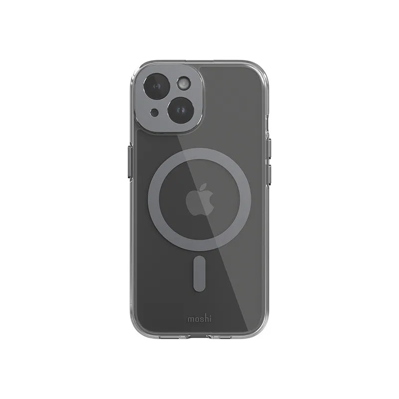 Moshi iGlaze MagSafe – dėklas, skirtas iPhone 15 (Meteorito pilka)