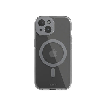 Moshi iGlaze MagSafe – dėklas, skirtas iPhone 15 (Meteorito pilka)