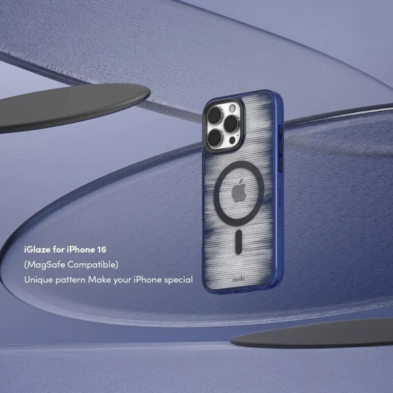 Moshi iGlaze MagSafe – dėklas, skirtas iPhone 16 Pro Max (Saulės žalia)