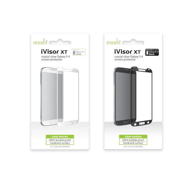Moshi iVisor XT viso ekrano apsauga, skirta Samsung Galaxy S4 (balta)