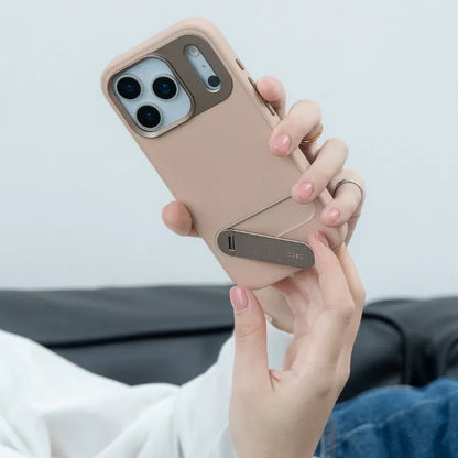 Moshi Kameleon MagSafe - Dėklas iPhone 17 Pro Max su stovėjimo funkcija (Tamsiai mėlyna)