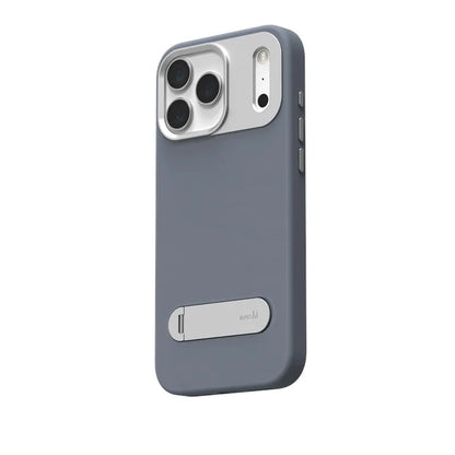 Moshi Kameleon MagSafe - Dėklas iPhone 17 Pro Max su stovėjimo funkcija (Tamsiai mėlyna)