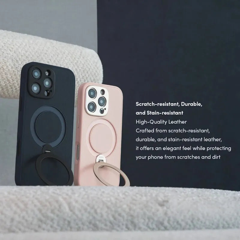 Moshi Kameleon MagSafe – dėklas skirtas iPhone 16 Pro Max su stovu (Shell Pink)