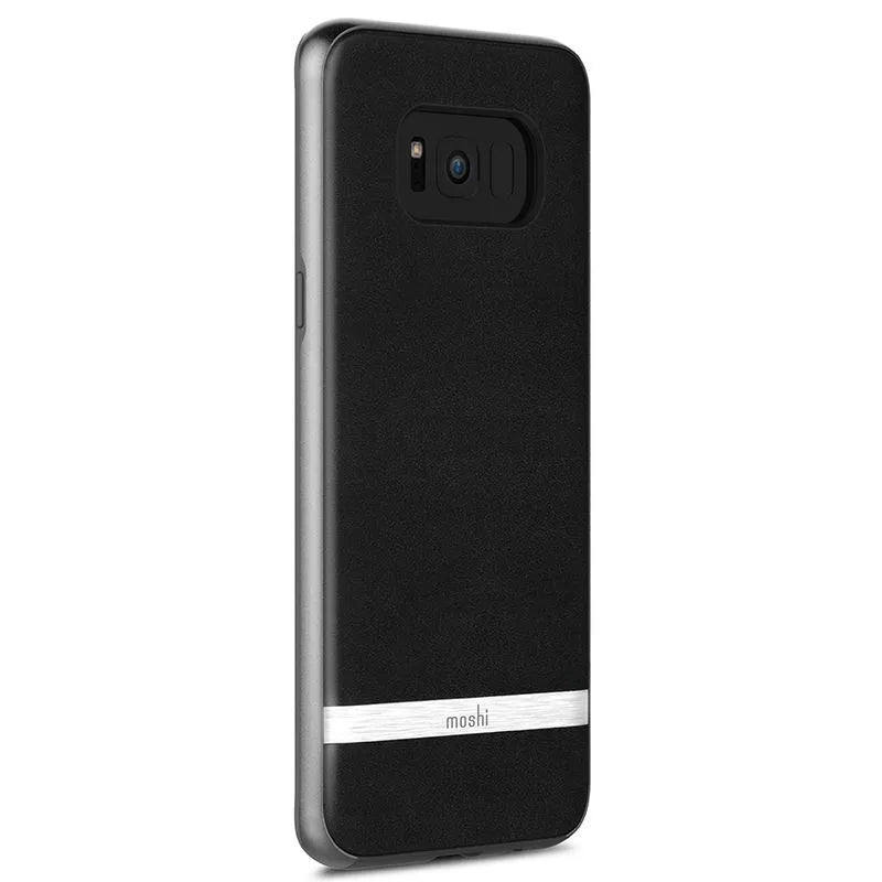 Moshi Napa - dėklas, skirtas Samsung Galaxy S8+ (Onikso juoda)