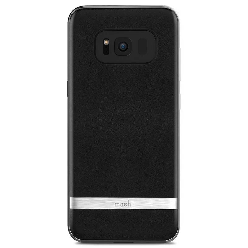 Moshi Napa - dėklas, skirtas Samsung Galaxy S8+ (Onikso juoda)