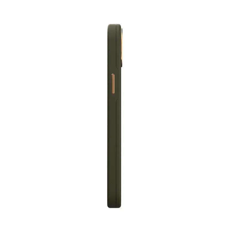 Moshi Napa MagSafe – odinis dėklas iPhone 14 Max (kadagio žalia)