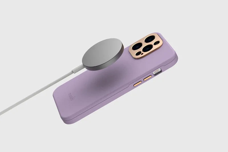 Moshi Napa MagSafe – odinis dėklas iPhone 14 Max (kadagio žalia)